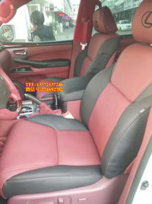 西安雷克萨斯LX570内饰升级 改色包真皮座椅与翻毛皮车顶棚的精致工艺